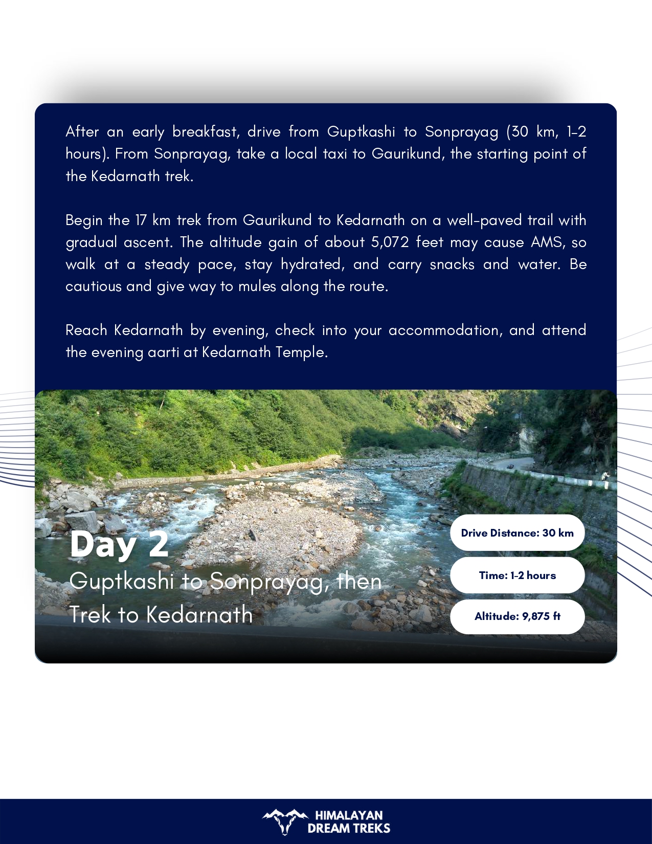 Kedarnath pilgrimage package accommodation and transport information