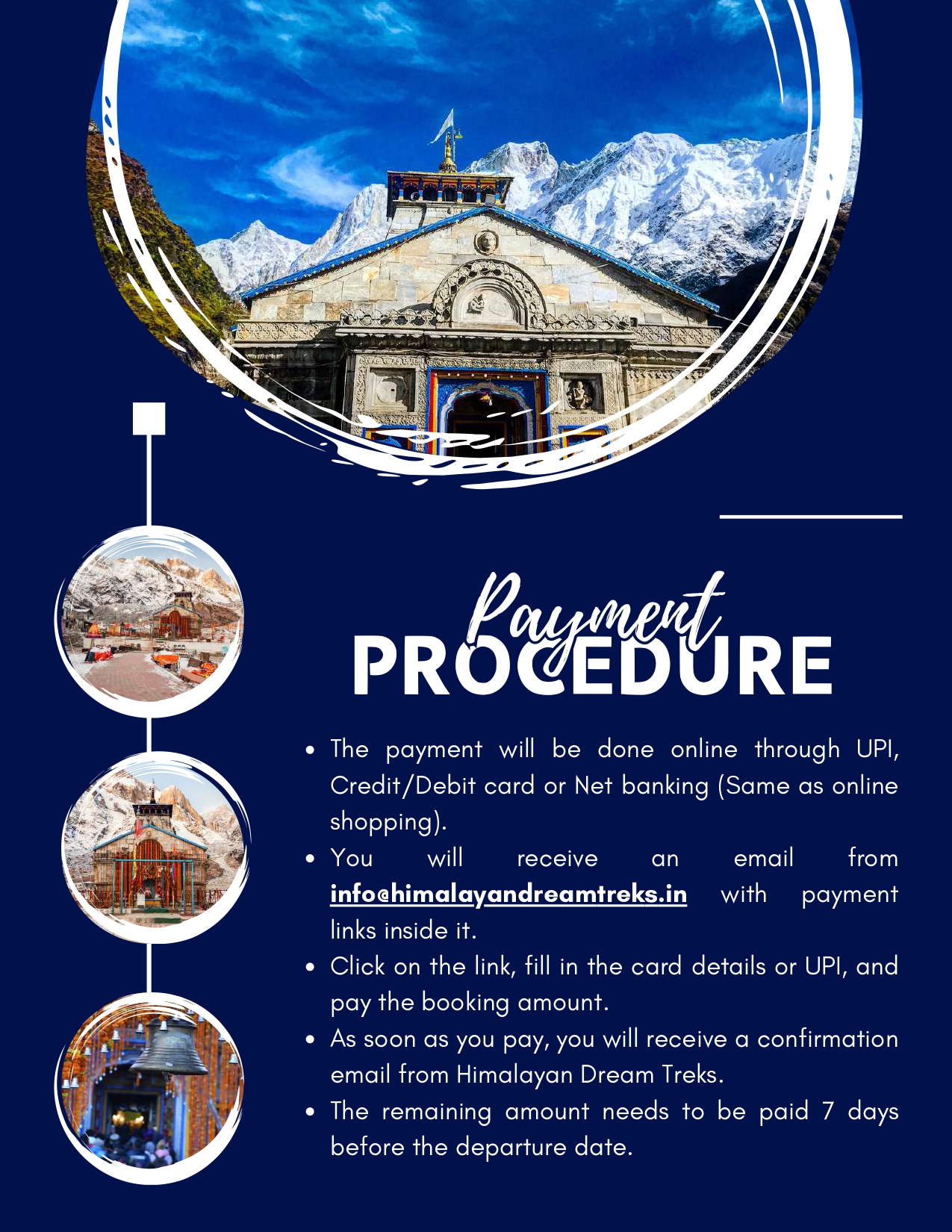 Kedarnath travel package booking and journey information